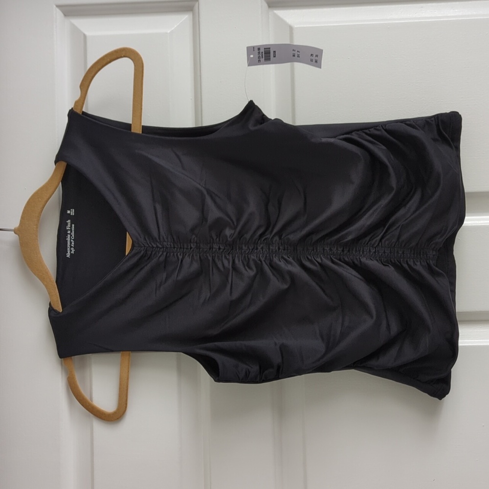 NWT A&F soft collection nylon/elastane tank